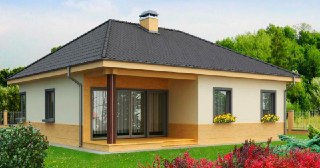 Строительство одноэтажных домов Магадан цена от 23596 руб. м2